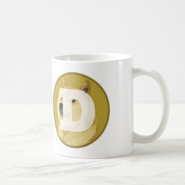 Tasse Dogecoin Logo-325ml (Rechts)
