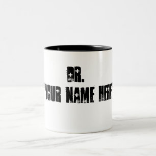 Tasse Doktor, Tasse Dr. individuelle Name, Geschen