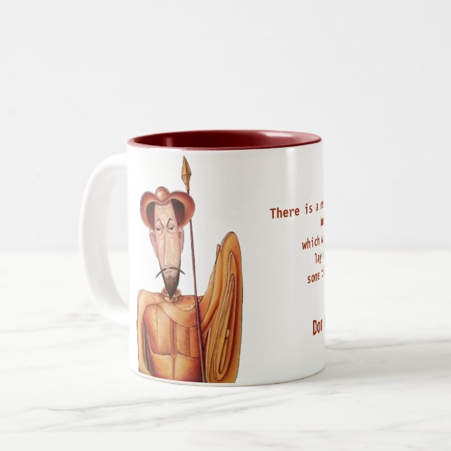 Tasse Don Quixote (Vorderseite Links)