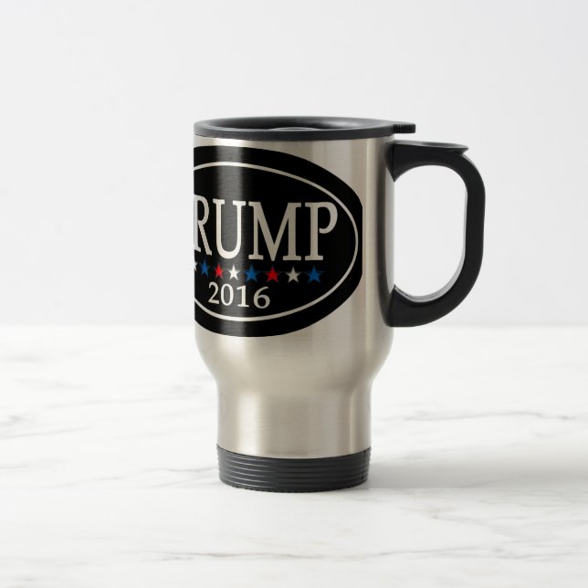 Tasse Donald- Trumppräsidenten-2016 Reise (Rechts)