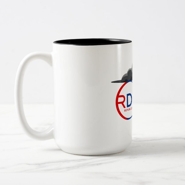 Tasse, Donner Zweifarbige Tasse (Links)