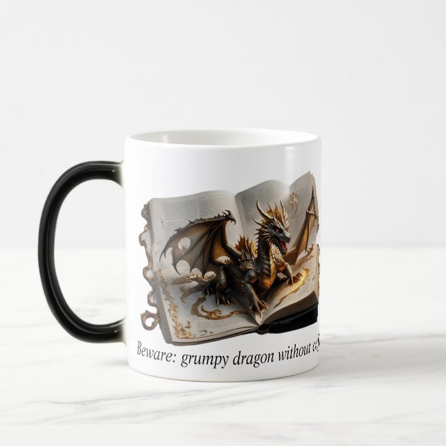 Tasse "Dragon's Morning Brew" (Links)
