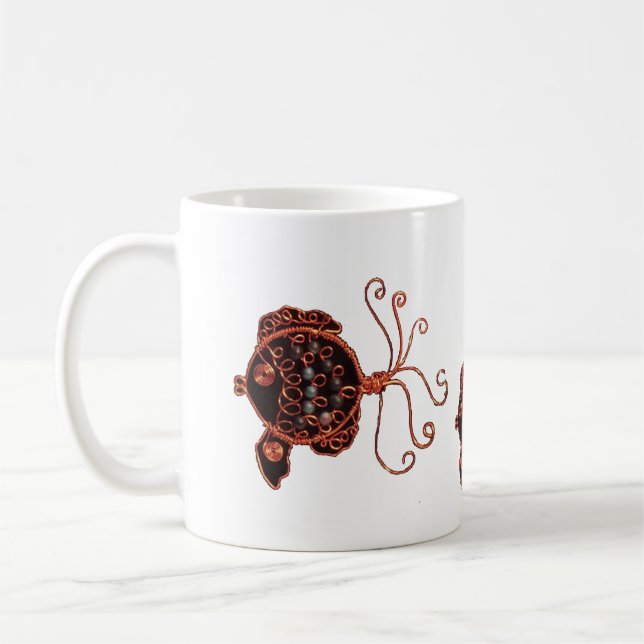 Tasse - drei Kupfer (Links)