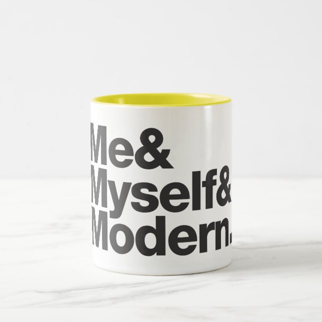 Tasse drei m/Kaffees (Mittel)