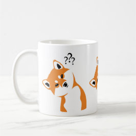 Tasse dudoso. Shiba inu
