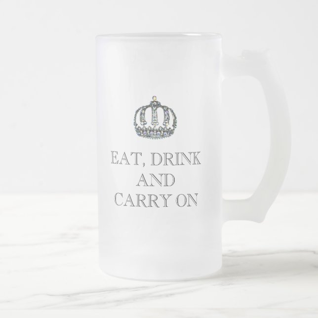 Tasse "EAT, DRINK and CARRON" (Rechts)