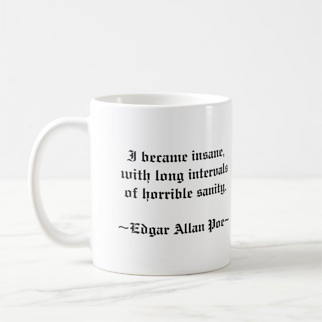 Tasse Edgar Allan Poe (Links)