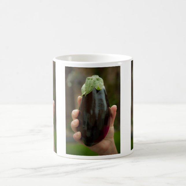 Tasse Eggplant/Eggpflanze (Mittel)
