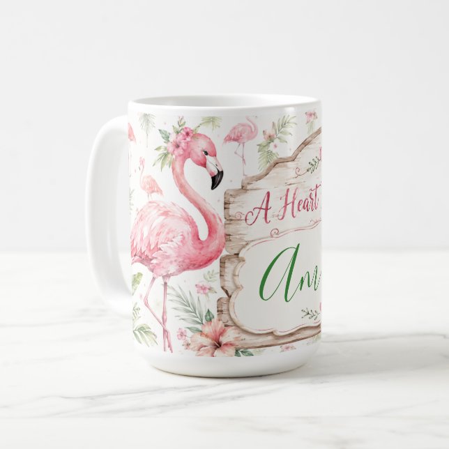 Tasse 'Ein Herz voller Glauben' (Vorderseite Links)