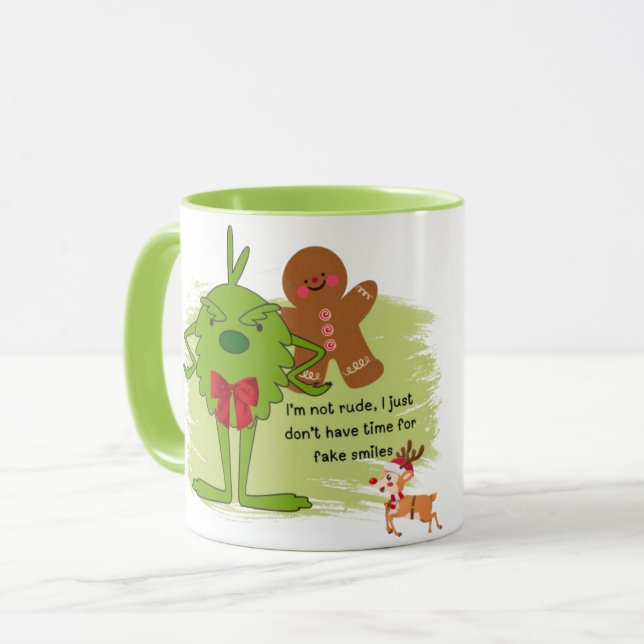 Tasse - Ein Schluck Mischief und Spaß (Vorderseite Links)