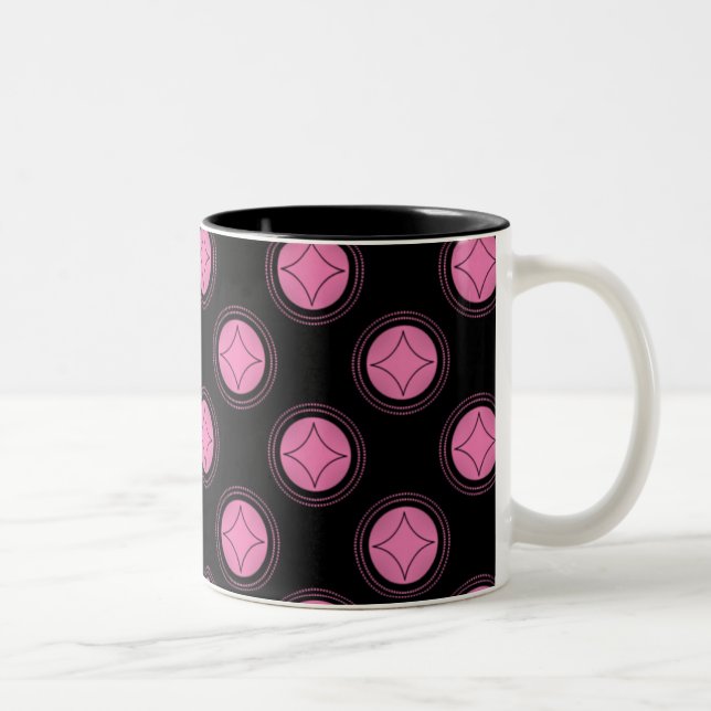 Tasse einfach rivalisierend, leicht rosa (Rechts)