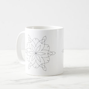 Tasse - Einfache Mandalas zum Ausmalen