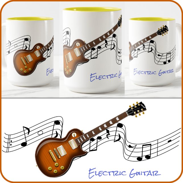 TASSE - Elektrische Gitarrenkonstruktion - verschi (Von Creator hochgeladen)
