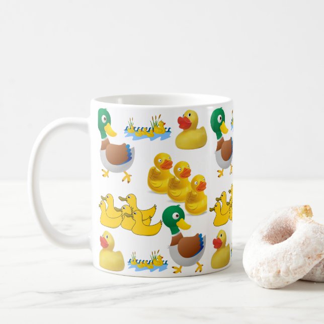 Tasse Enten (Mit Donut)