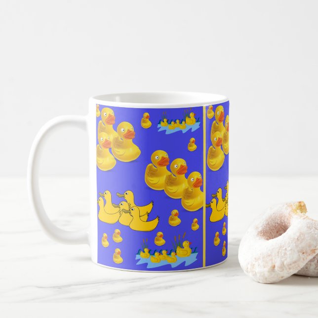 Tasse Enten (Mit Donut)