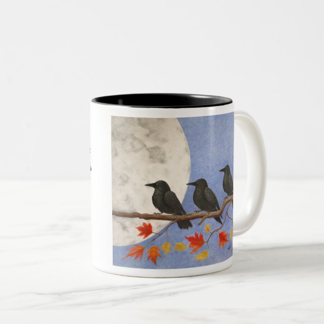 Tasse Ernte Crows (VorderseiteRechts)