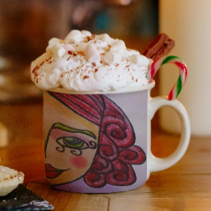 Tasse Espresso (Whimsical Woman - 03)
