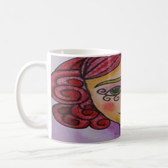 Tasse (farbenfroh Whimsical 03) (Links)