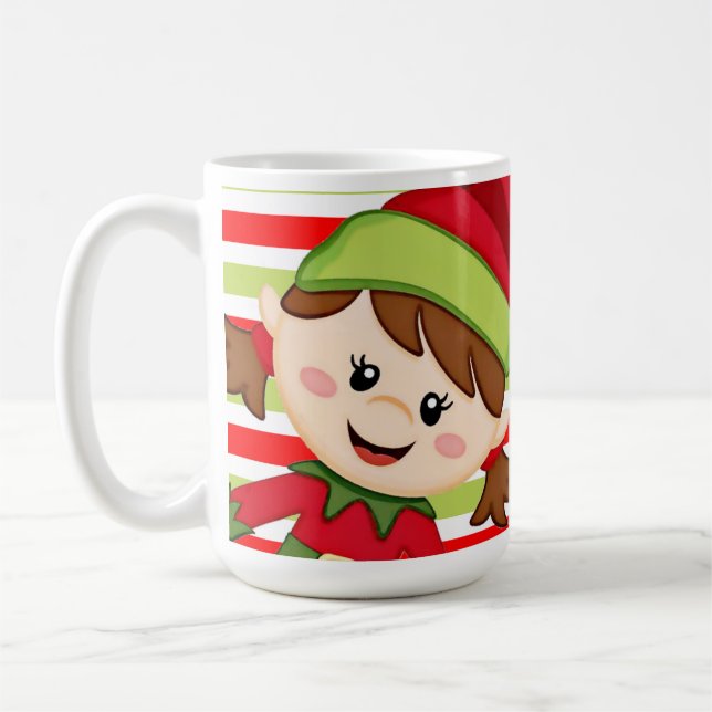 Tasse "Feliz Navidad", 15 oz (Links)