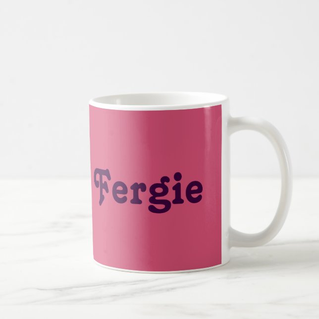 Tasse Fergie (Rechts)