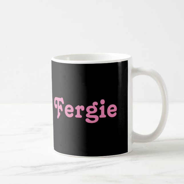 Tasse Fergie (Rechts)
