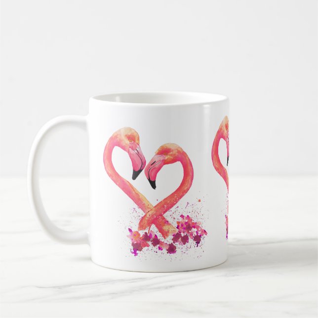 Tasse - Flamingo Design (Links)