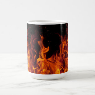 Tasse/Flammen Kaffeetasse