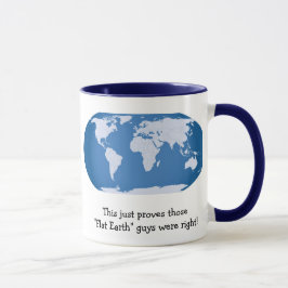 Tasse "Flat Earth"