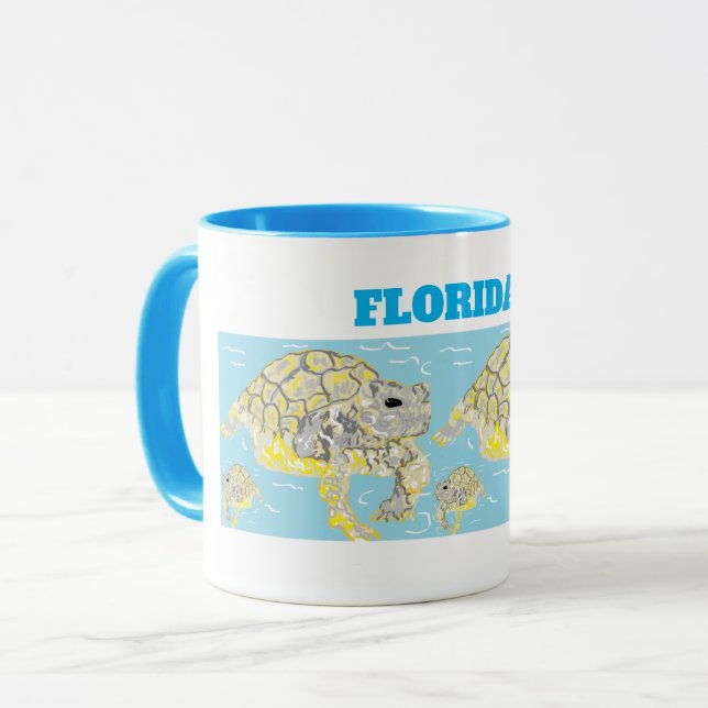Tasse: Florida Sea Life Tasse (Vorderseite Links)