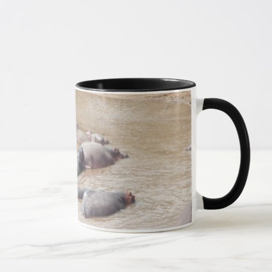Tasse "Flußpferde-Hippos"