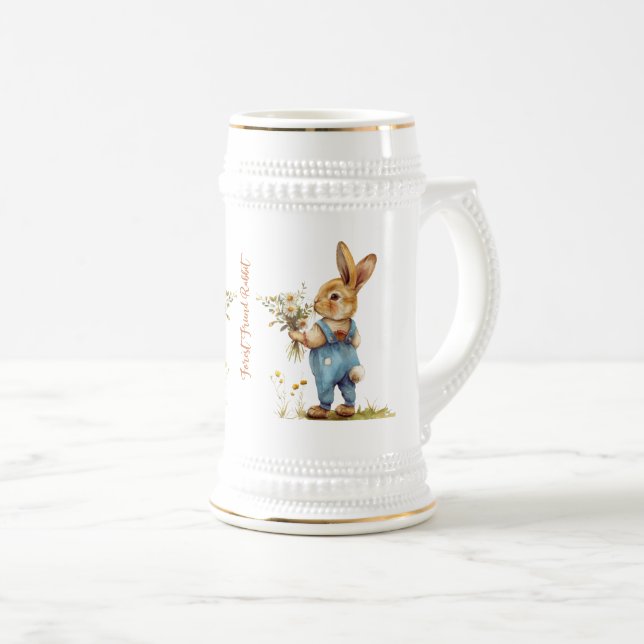 Tasse Forest Rabbit - Ihr Waldfreund (VorderseiteRechts)