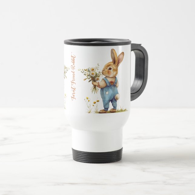 Tasse Forest Rabbit - Ihr Waldfreund (VorderseiteRechts)