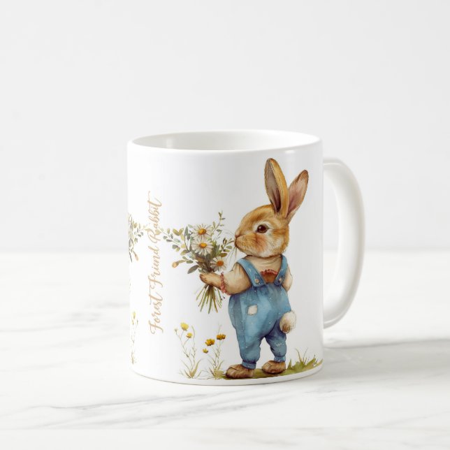 Tasse Forest Rabbit - Ihr Waldfreund (VorderseiteRechts)