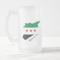 Tasse - freie Syria-Karte