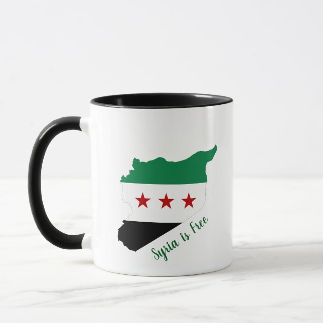 Tasse - freie Syria-Karte (Links)
