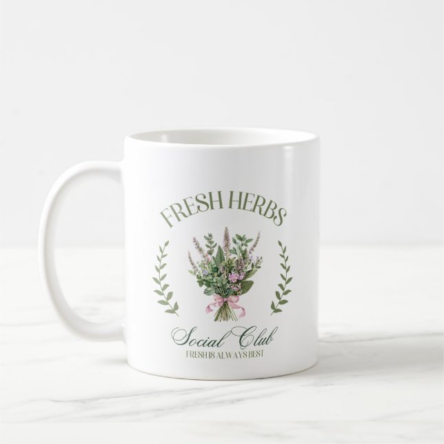 Tasse Fresh Kräuter Garden Lover Muttertag (Links)