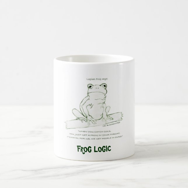 Tasse "FROG LOGIC" (Mittel)