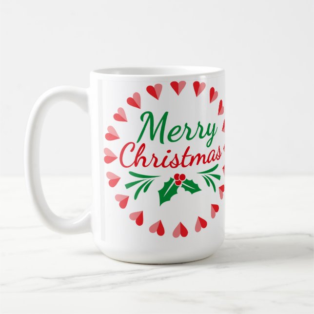 Tasse frohe Weihnachten (Links)