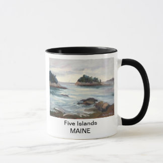 Tasse fünf Insel-, Maine