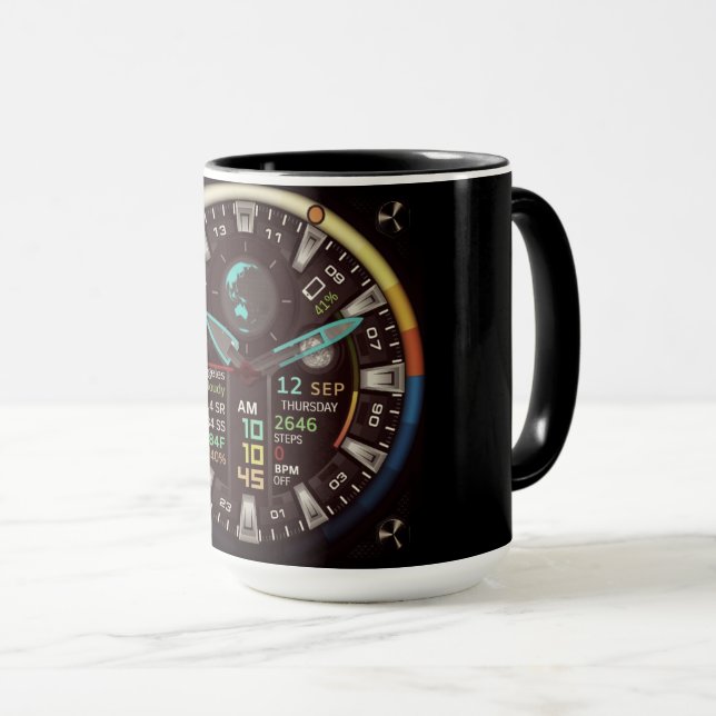 Tasse für Artificial Intelligence (AI) Forscher (VorderseiteRechts)