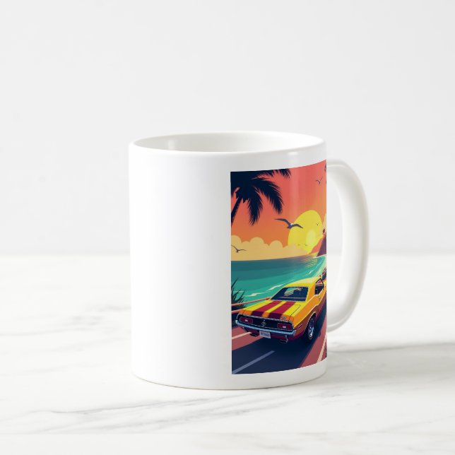 Tasse für Autoverliebhaber: Vintag Classic Edition (VorderseiteRechts)
