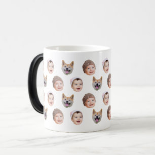 Tasse für BabyGesicht, für , 3 Fotos für die indi