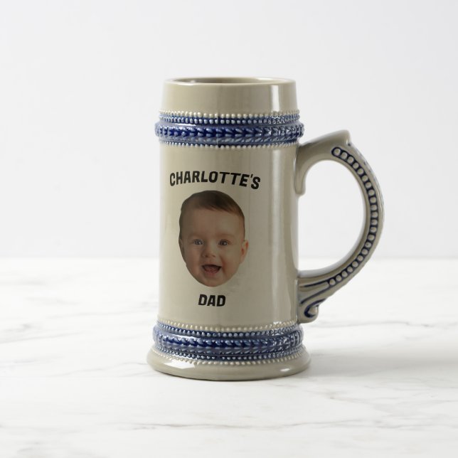 Tasse für Babyschauspieler, angepasste neue Papa-T (Rechts)