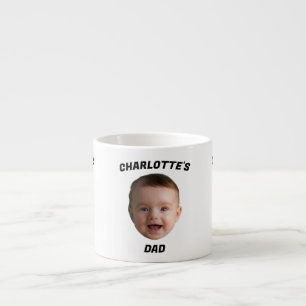 Tasse für Babyschauspieler, angepasste neue Papa-T