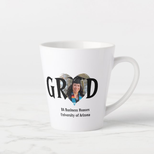 Tasse für benutzerdefinierte Abschluss-Geschenke (Rechts)