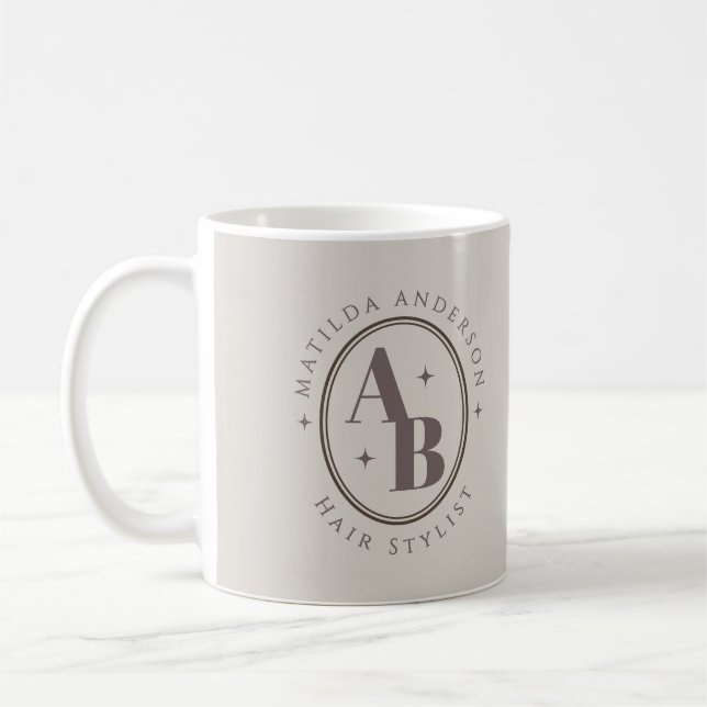 Tasse für benutzerdefinierte Logos | Personalisier (Links)