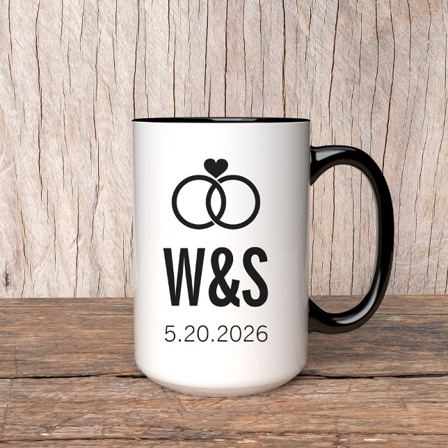 Tasse für benutzerdefinierte Verlobungen | Geschen (personalized couple mug, wedding gift for couple, engagement gift mug, anniversary gift for her,)