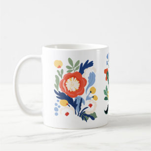 Tasse für Blumendesign