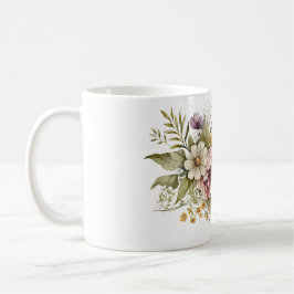 Tasse für Blumendesign