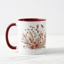 Tasse für Blumendruck